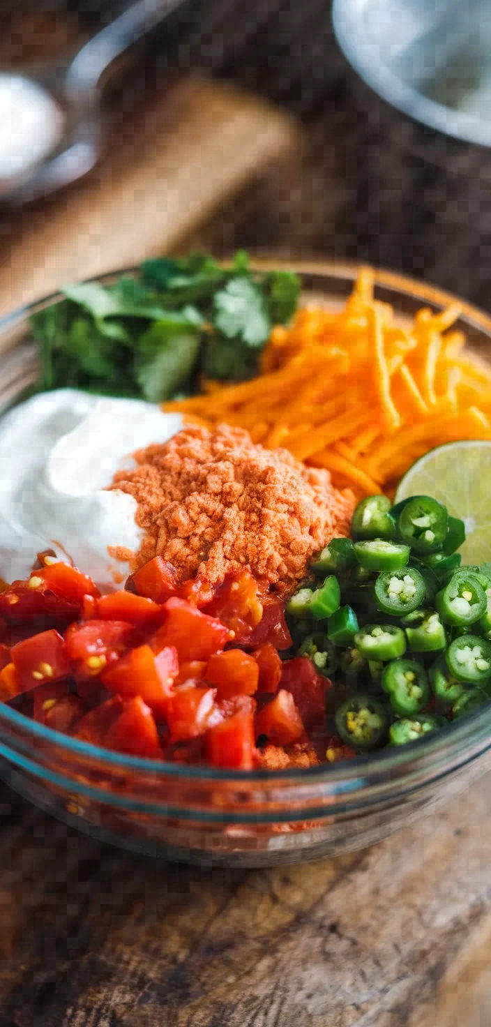 Ingredients photo for Boat Dip Rotel Ranch Dip Recipe