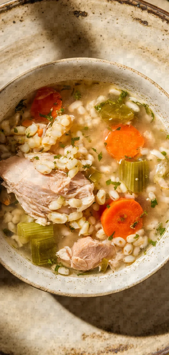Chicken Barley Soup Recipe
