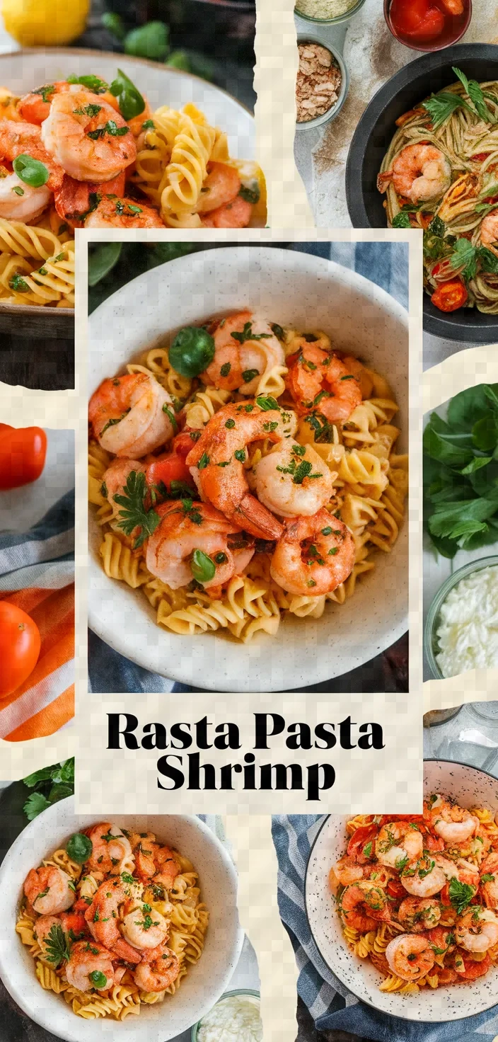 A photo of Creamy Jamaican Shrimp Rasta Pasta Recipe