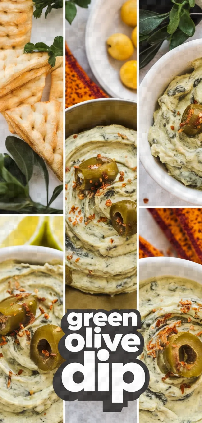 A photo of Green Olive Dip Recipe