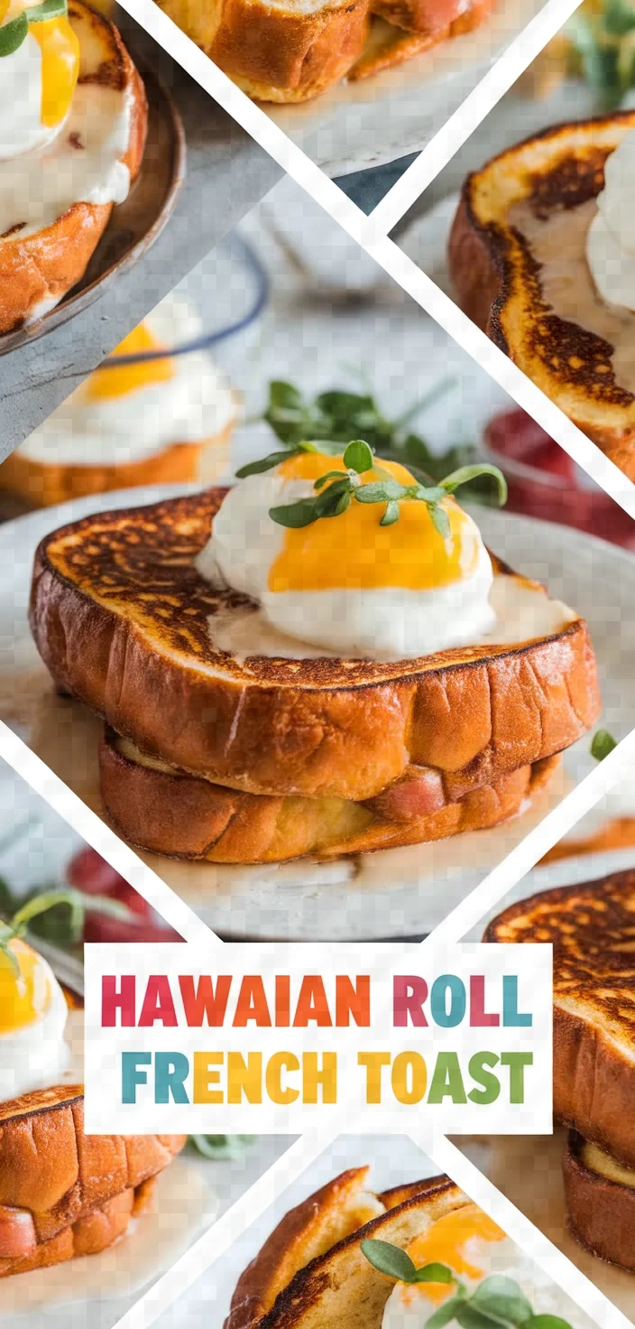 A photo of Hawaiian Roll French Toast Recipe