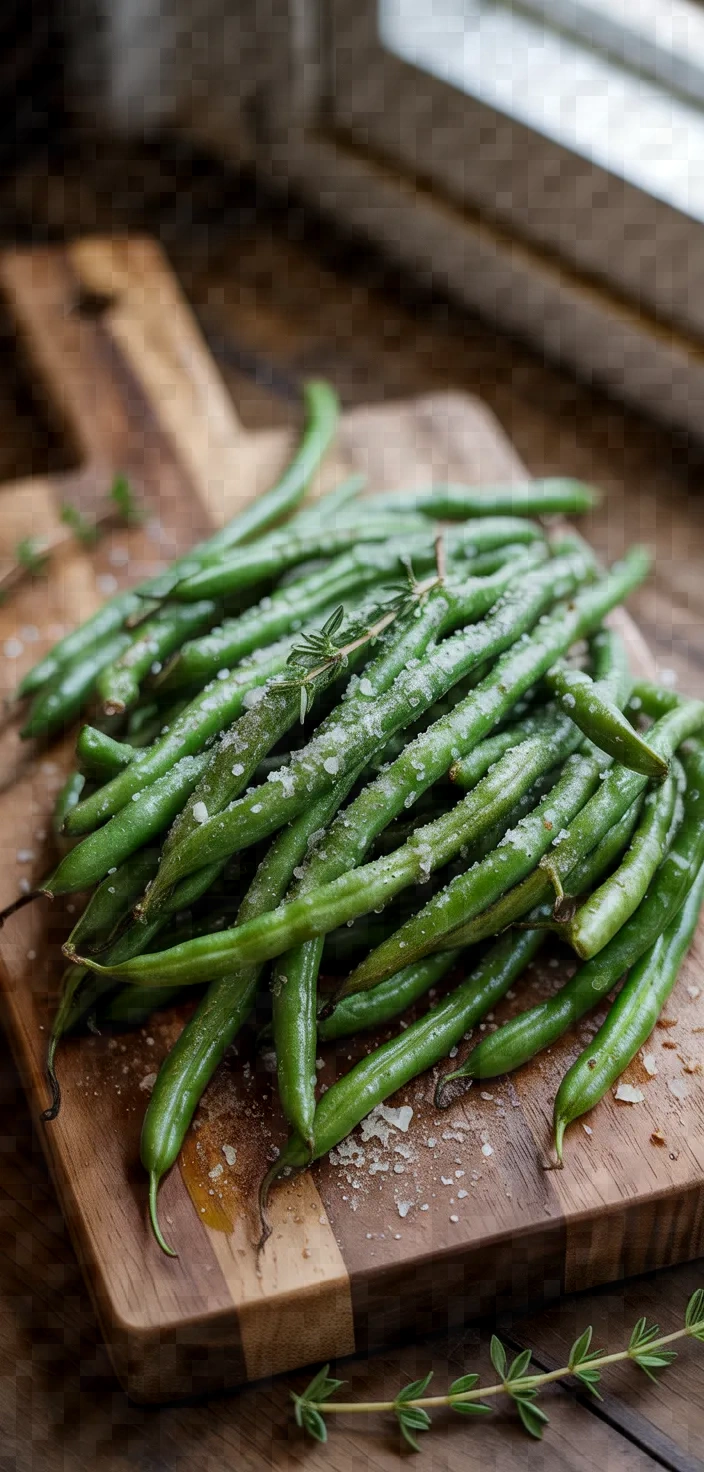 Roasted Parmesan Green Beans Recipe