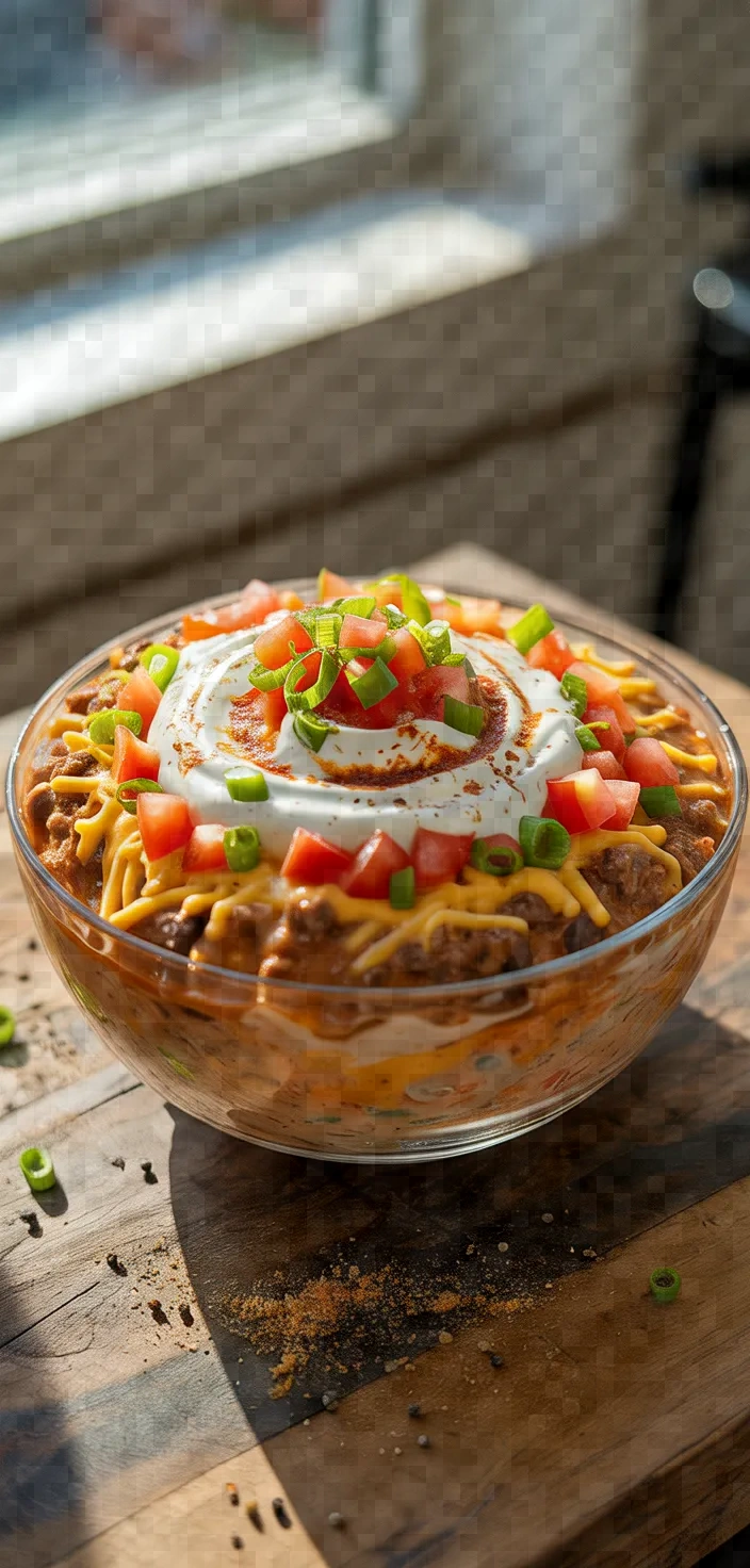 Spicy Ranch Taco Dip Recipe