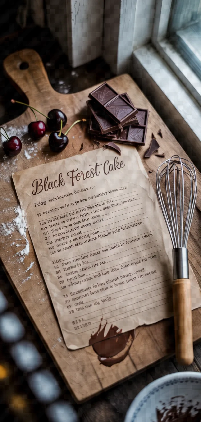 Black Forest Cake Recipe