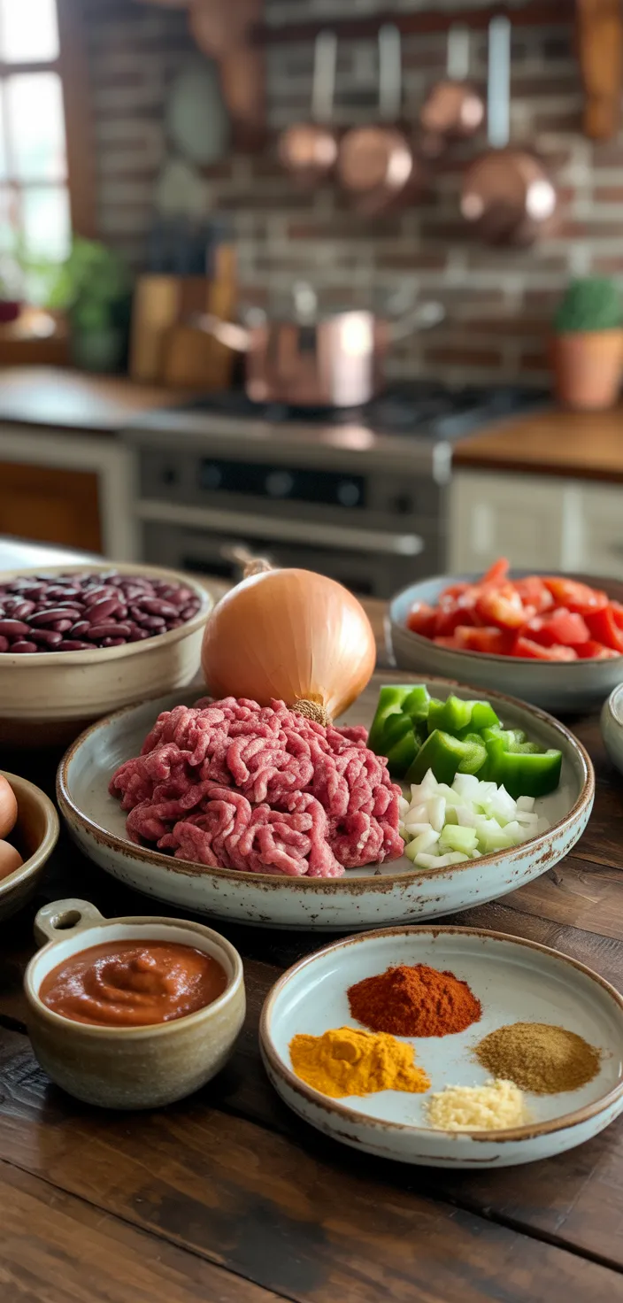 Ingredients photo for The Best Chili Recipe