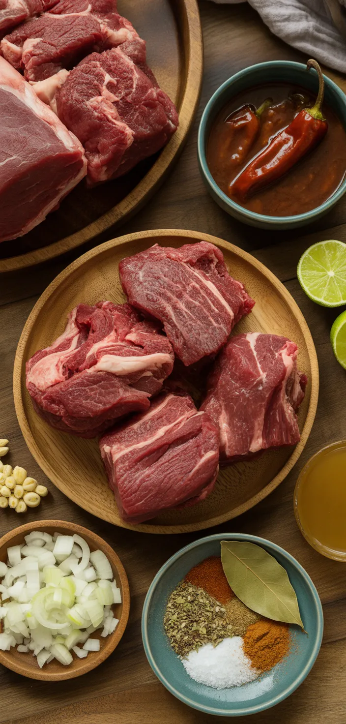 Ingredients photo for Best Beef Barbacoa (Slow Cooker) Recipe