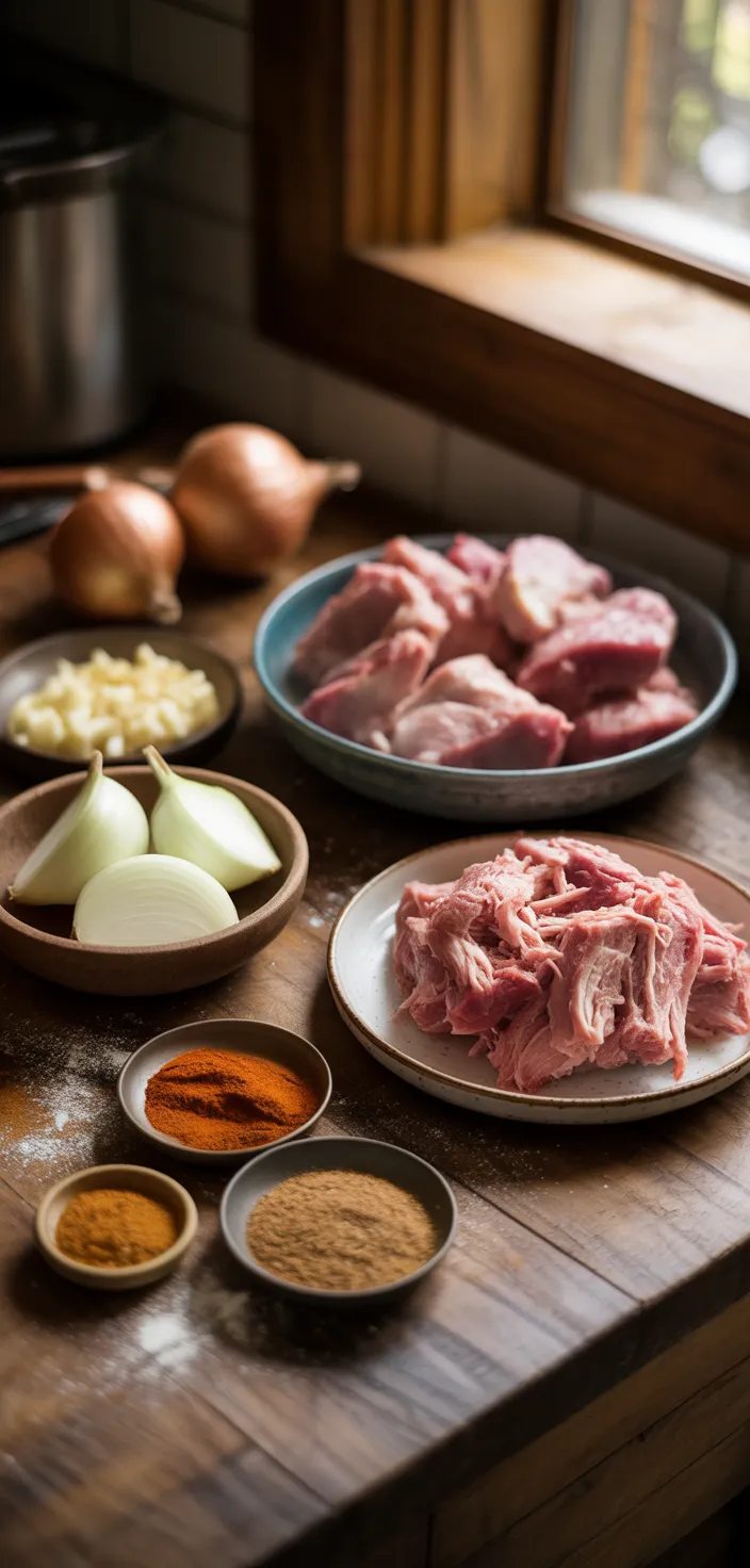 Ingredients photo for Best Pulled Pork Slow Cooker Recipe