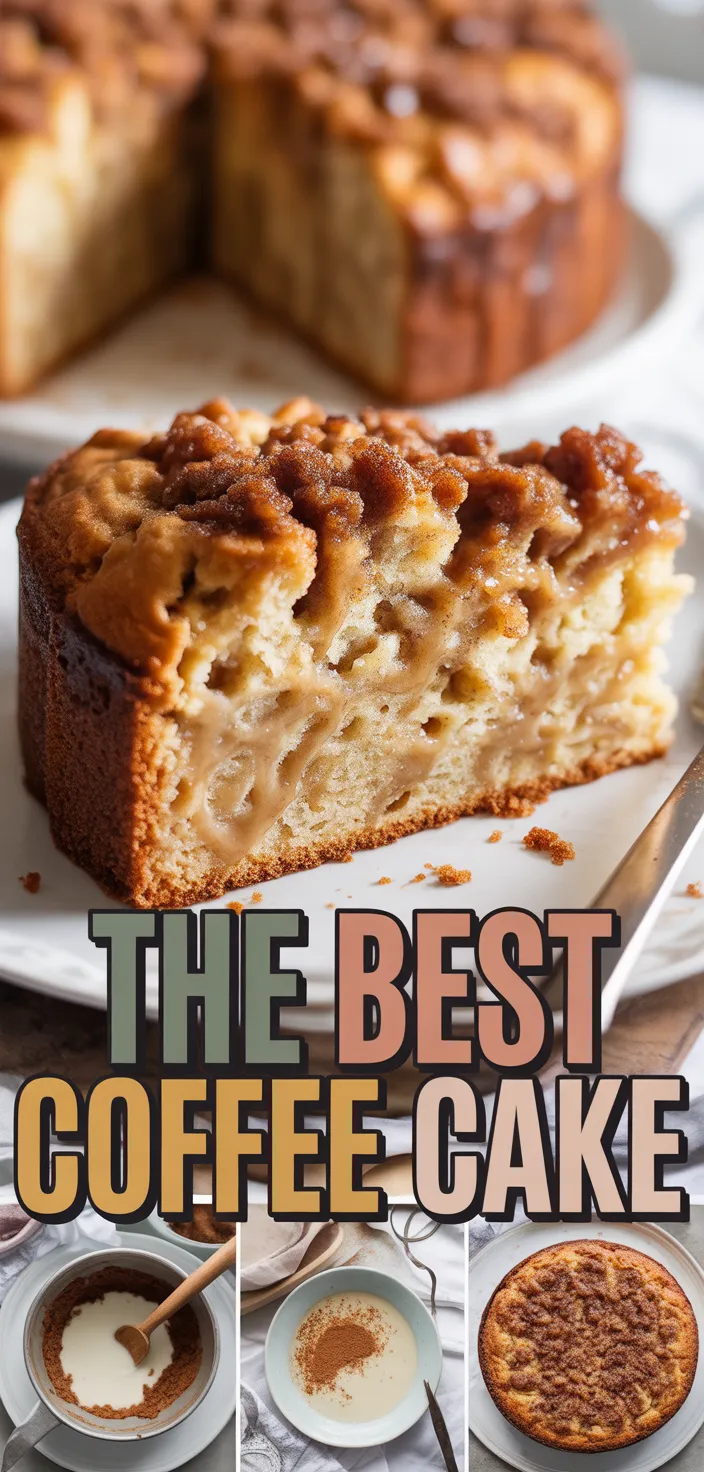 A photo of The BEST Coffee Cake Recipe
