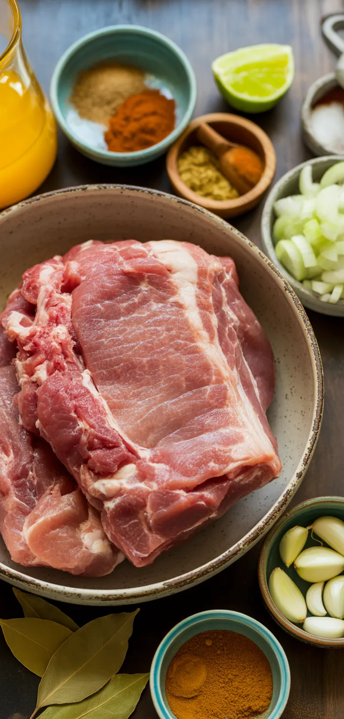Ingredients photo for Carnitas Recipe {Slow Cooker}