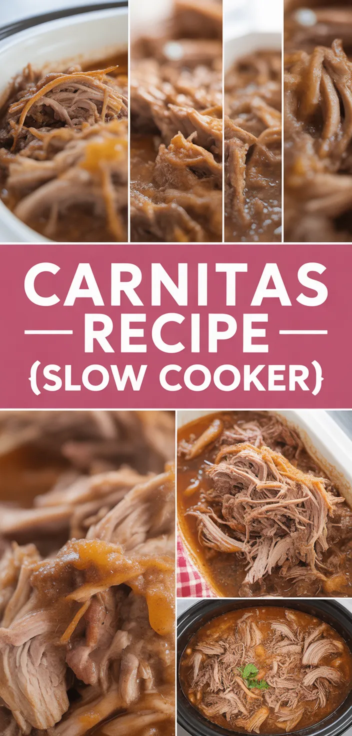 A photo of Carnitas Recipe {Slow Cooker}