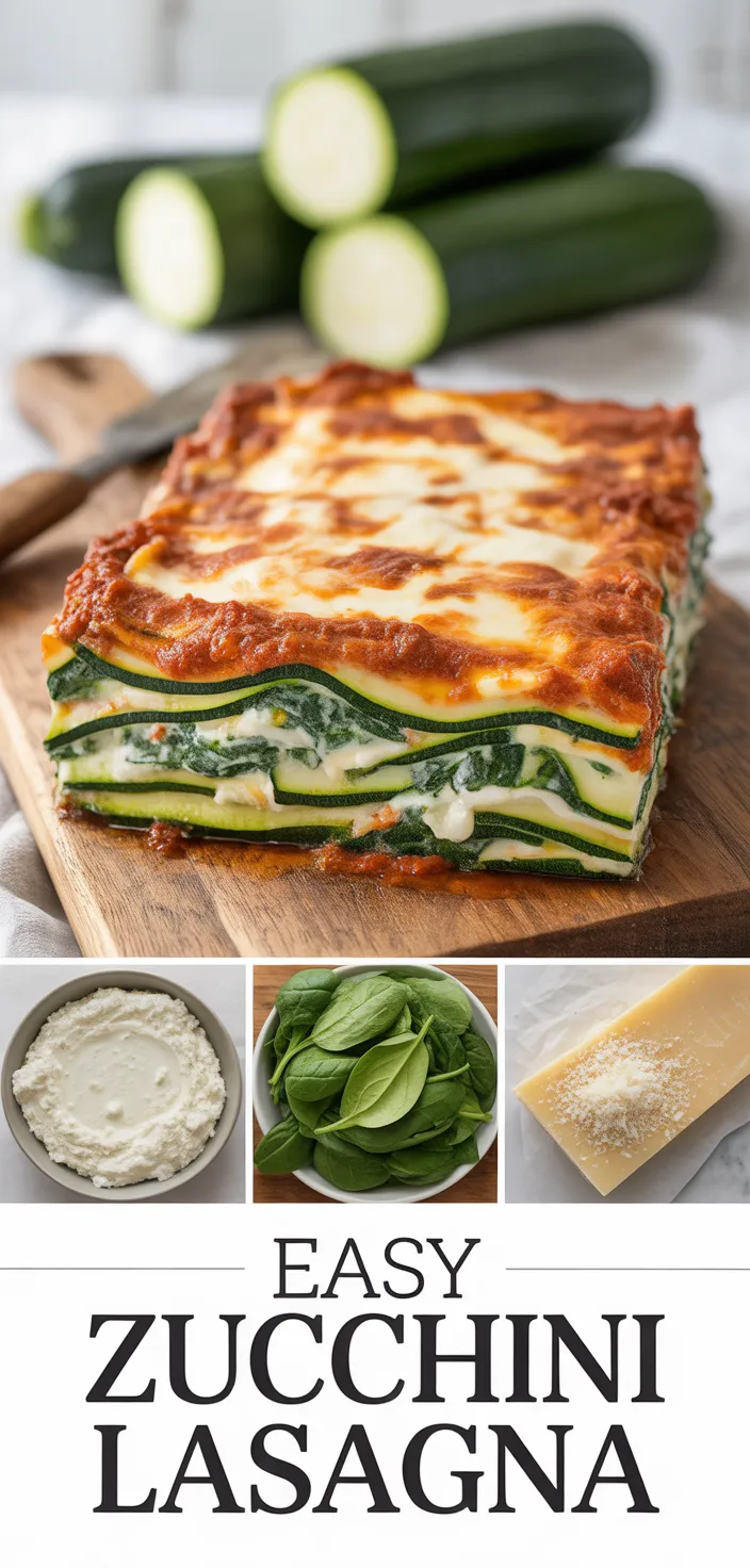 A photo of Easy Zucchini Lasagna Recipe