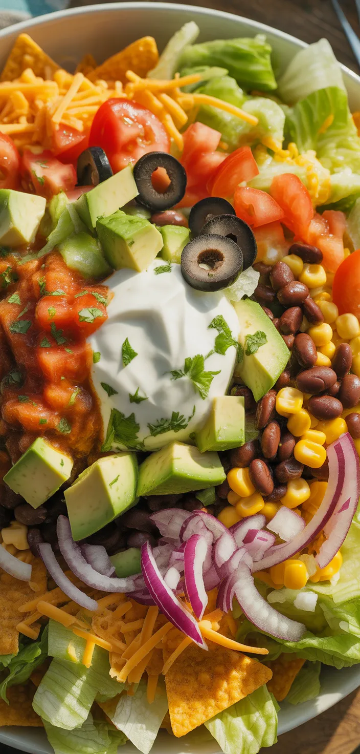Ingredients photo for Dorito Taco Salad Recipe
