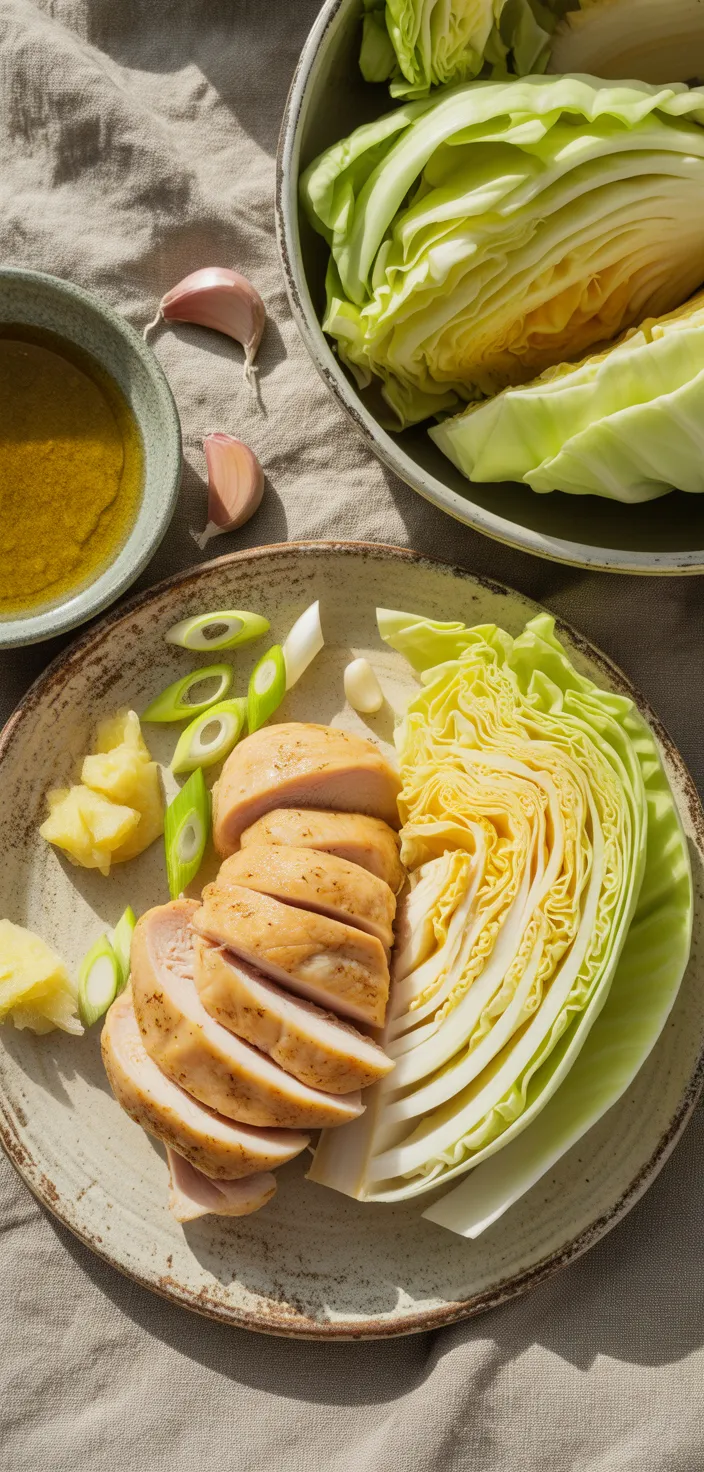 Ingredients photo for Cabbage Stir Fry Recipe