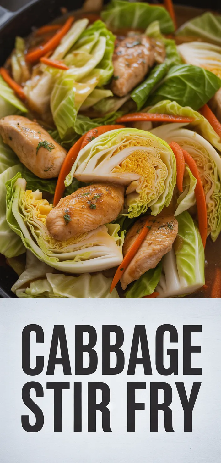 A photo of Cabbage Stir Fry Recipe