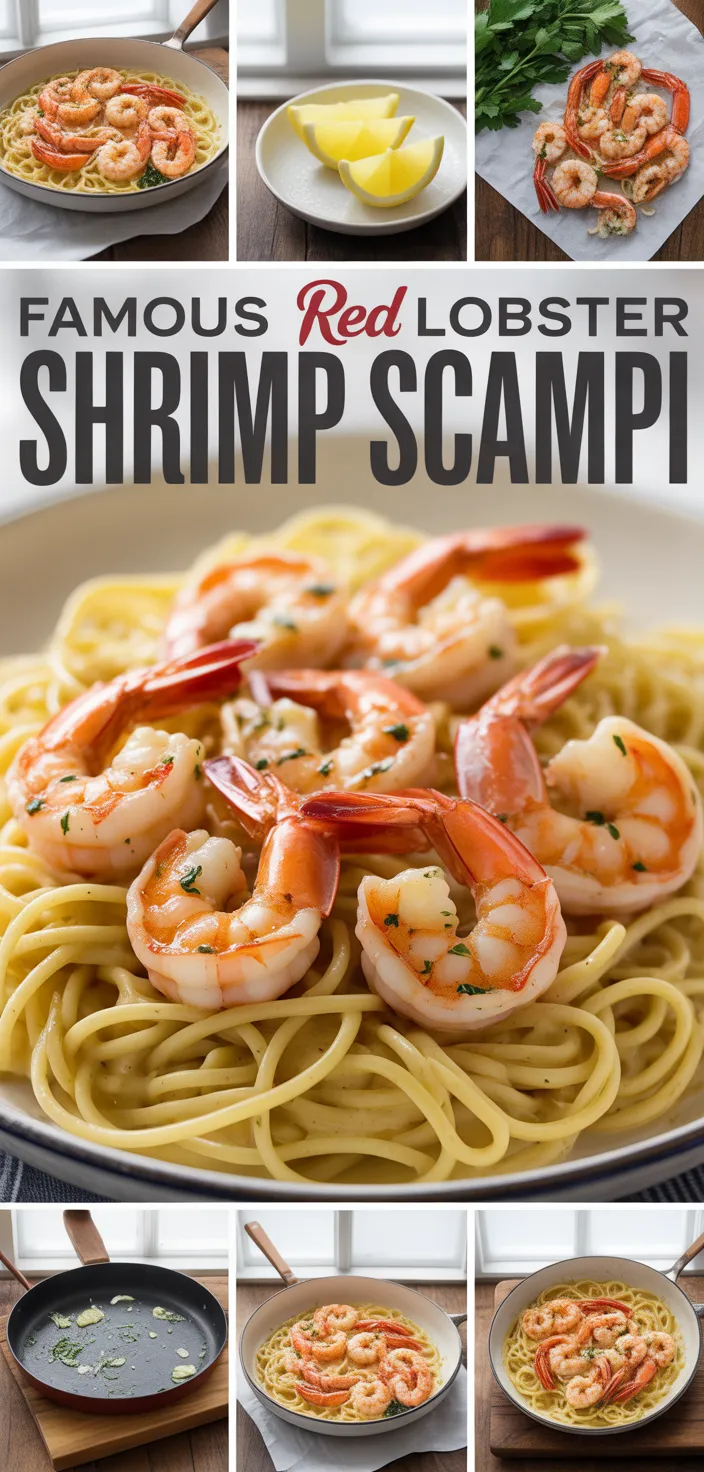 A photo of Famous Red Lobster Shrimp Scampi Recipe