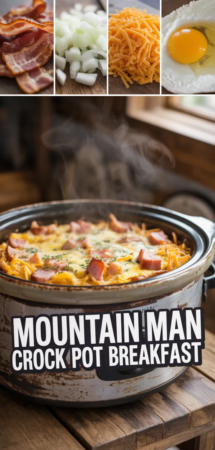 A photo of Mountain Man Crock Pot Breakfast Recipe