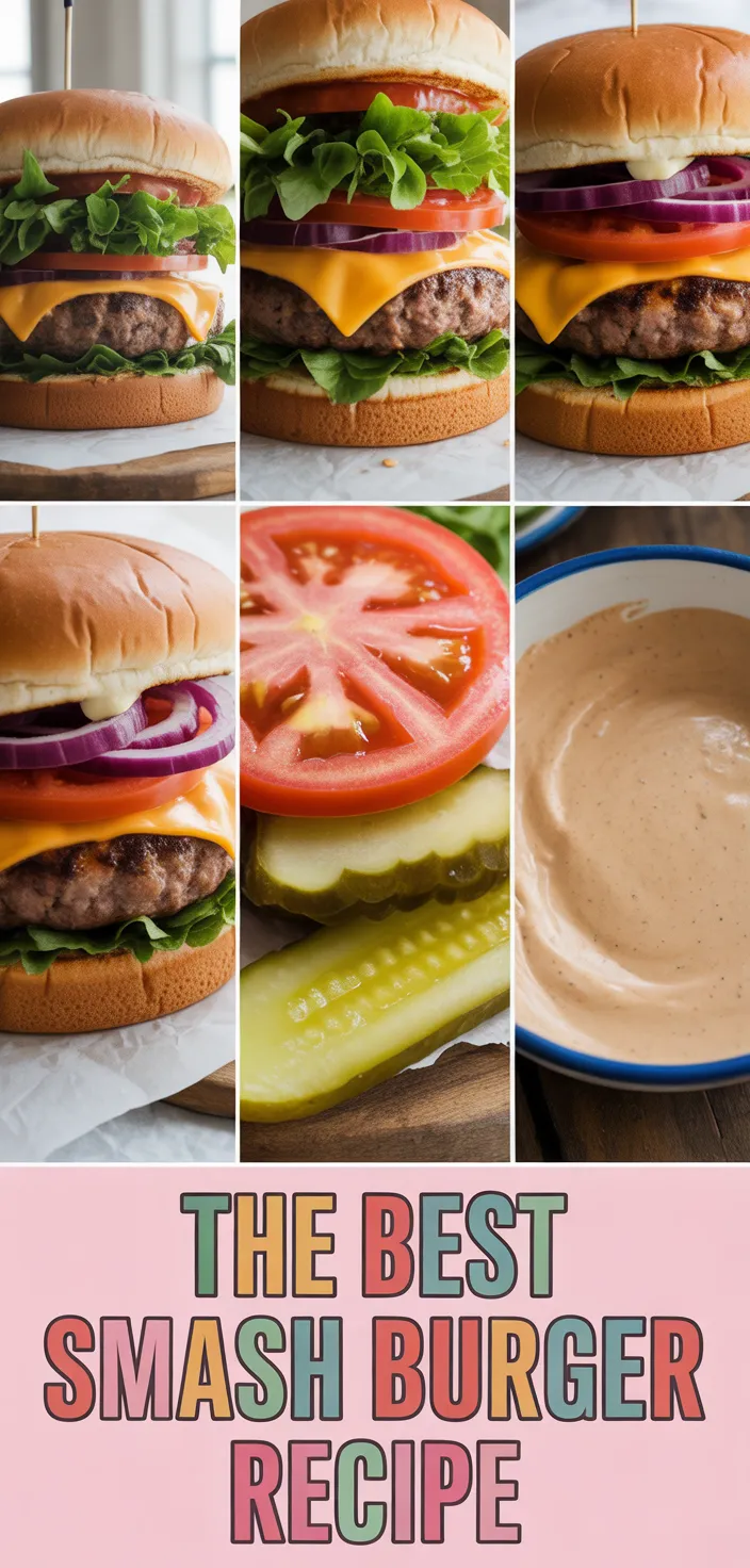 A photo of The Best Smash Burger Recipe