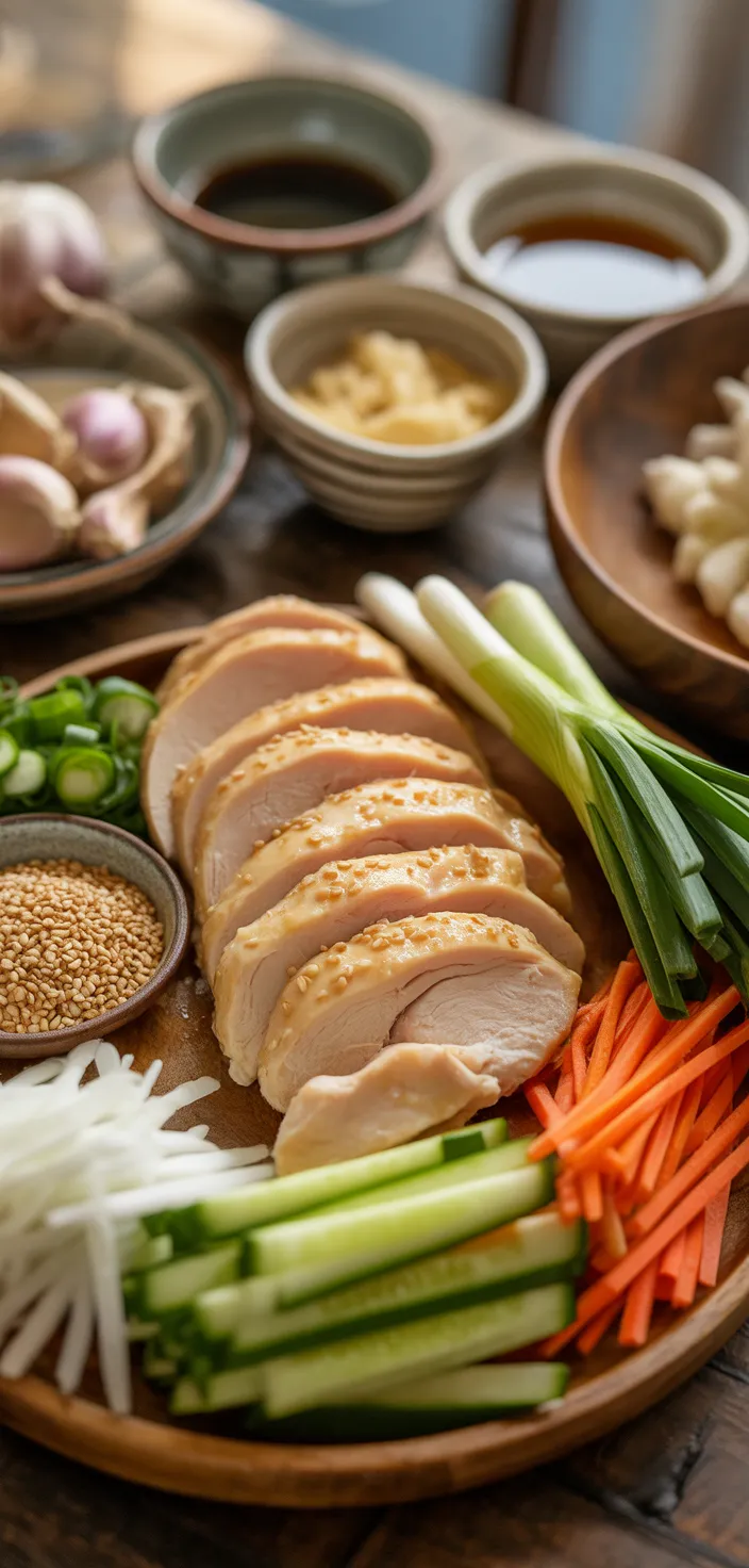 Ingredients photo for Sesame Garlic Chicken Recipe