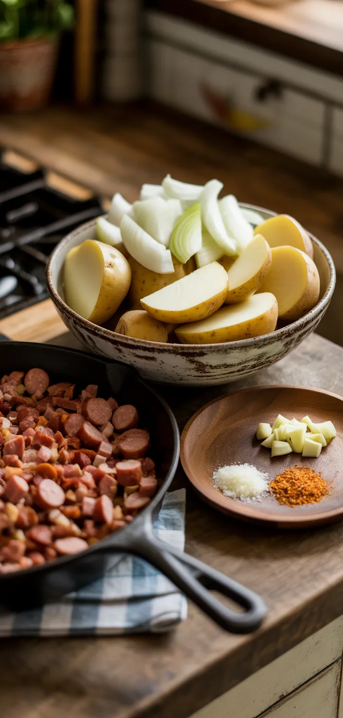 Ingredients photo for Zuppa Toscana {Olive Garden Copycat} Recipe