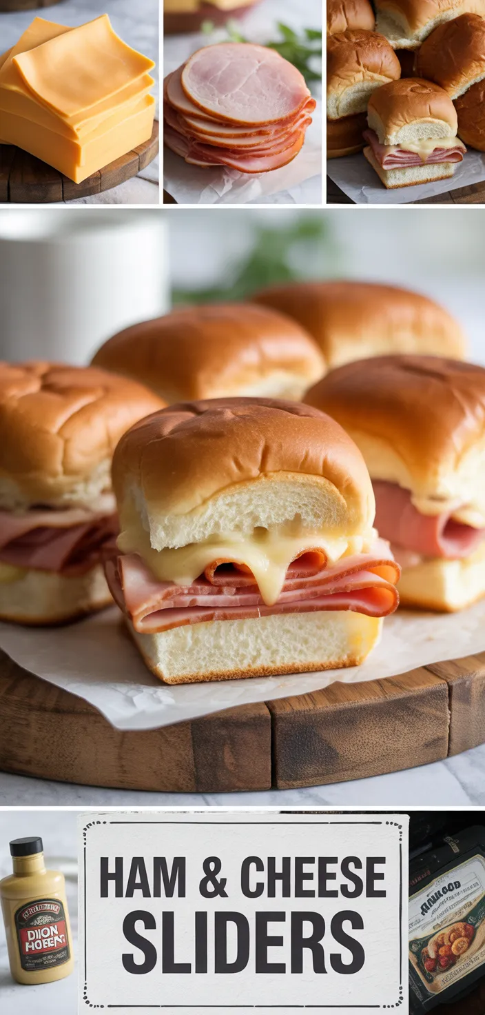 A photo of Ham & Cheese Sliders Recipe