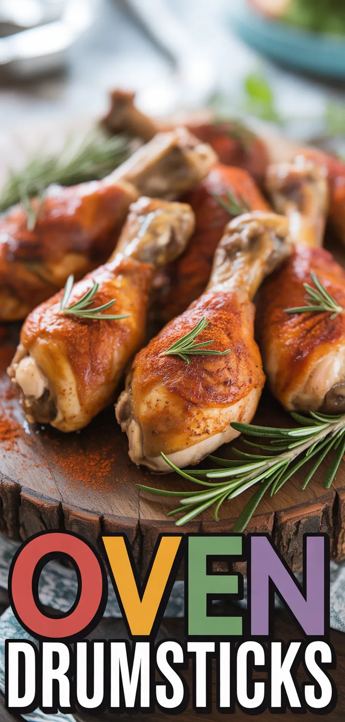 A photo of Oven Drumsticks Recipe
