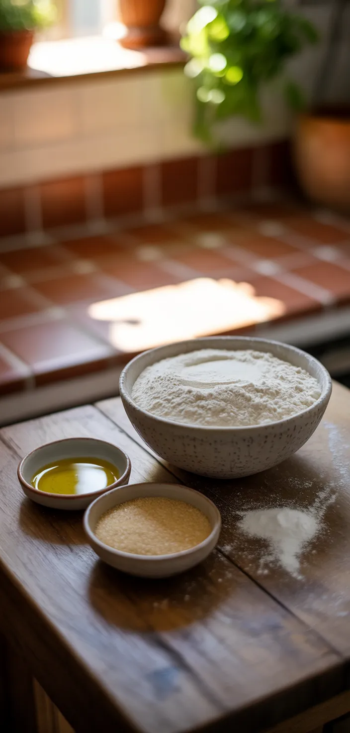 Ingredients photo for Pizza Dough Recipe