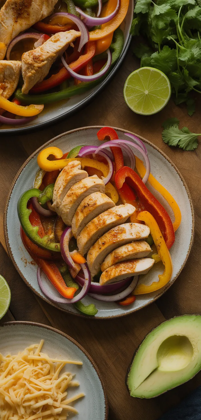 Ingredients photo for Sheet Pan Chicken Fajitas Recipe