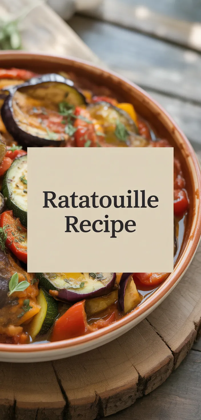 A photo of Ratatouille Recipe