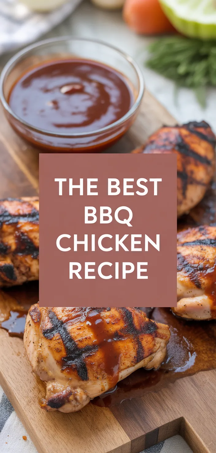 A photo of The Best BBQ Chicken Recipe