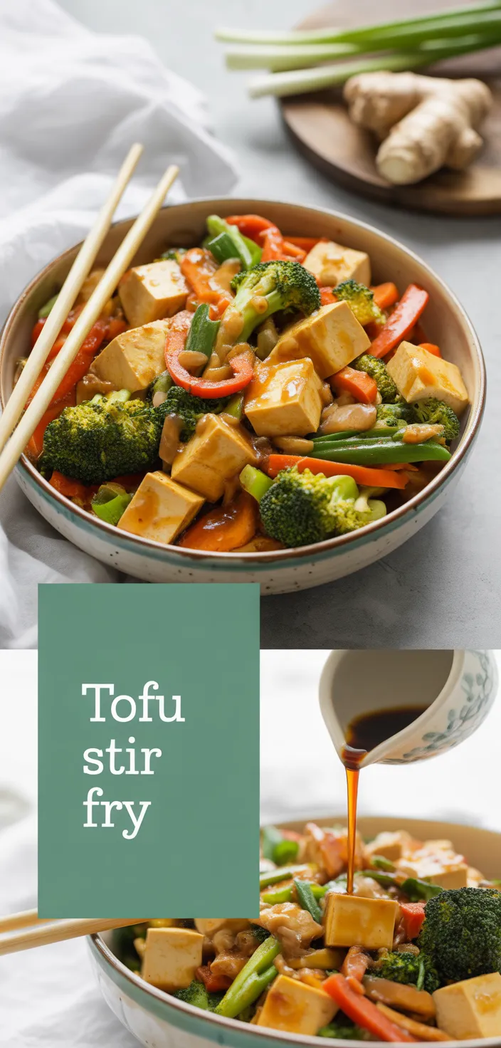 A photo of Tofu Stir Fry Recipe