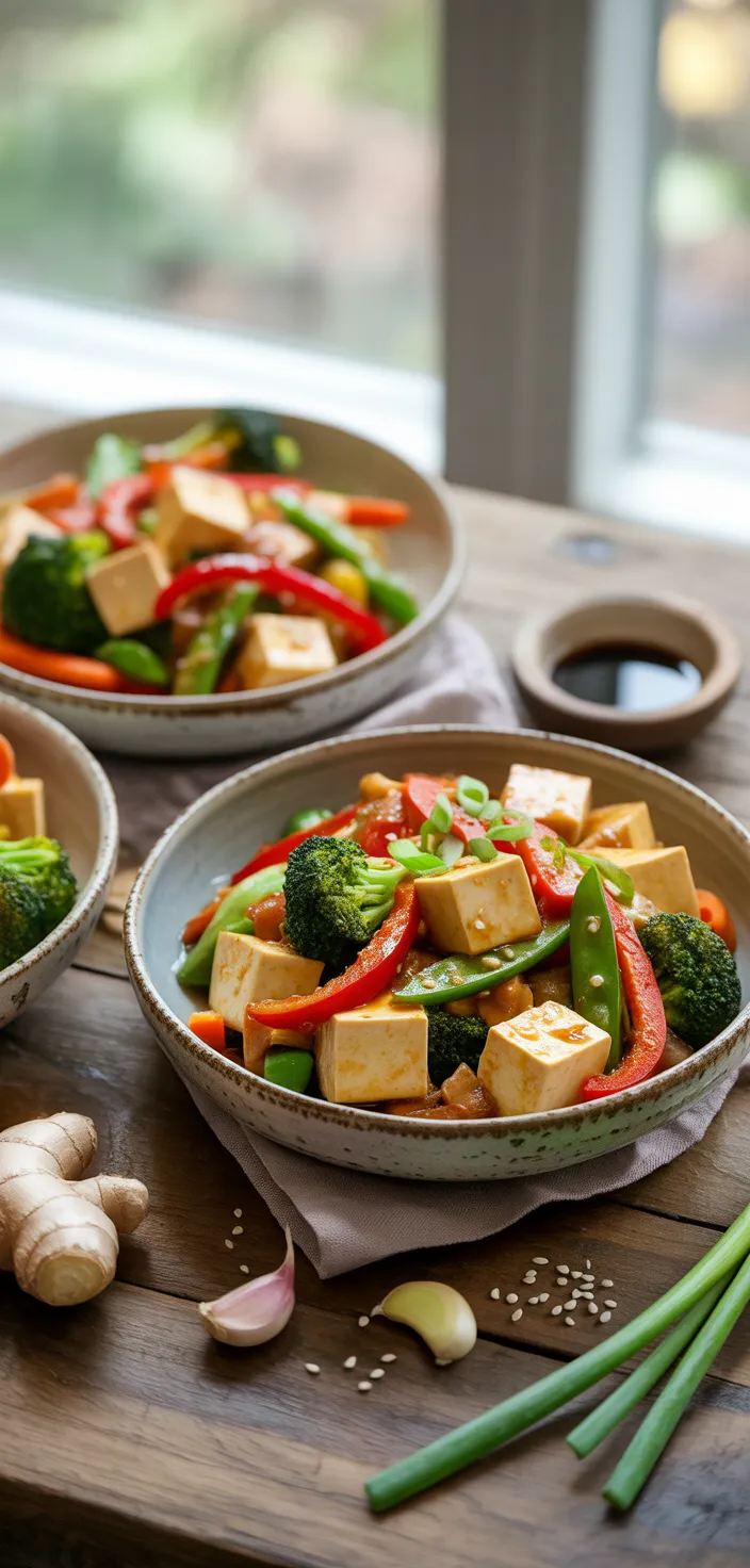 Ingredients photo for Tofu Stir Fry Recipe