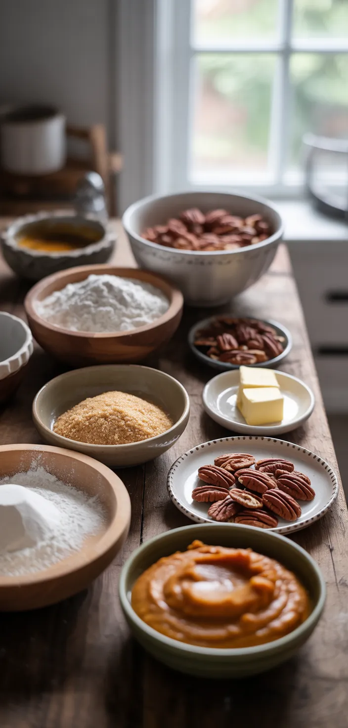 Ingredients photo for Toffee Crunch Pumpkin Cookies Recipe