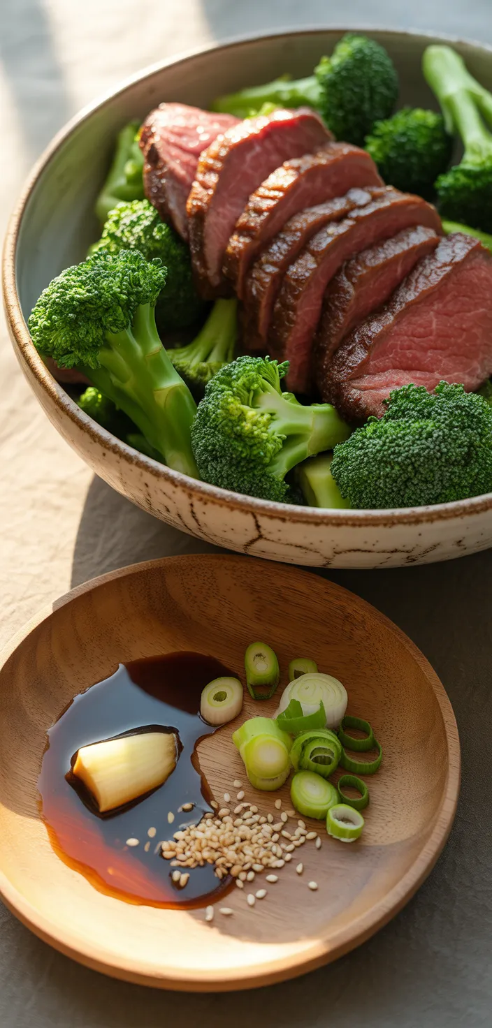 Ingredients photo for Low Carb Keto Beef And Broccoli Recipe