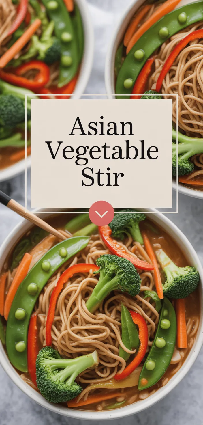 A photo of Asian Vegetable Stir Recipe