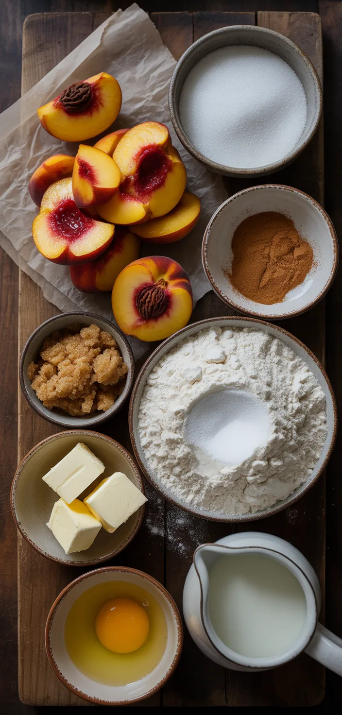 Ingredients photo for Grandma Elizabeth's Cobbler Recipe