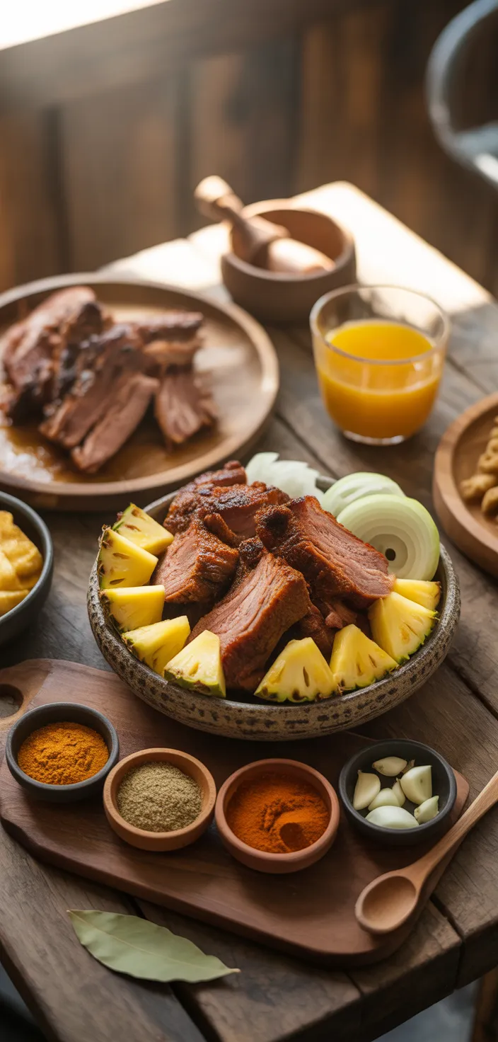 Ingredients photo for Tacos Al Pastor Recipe
