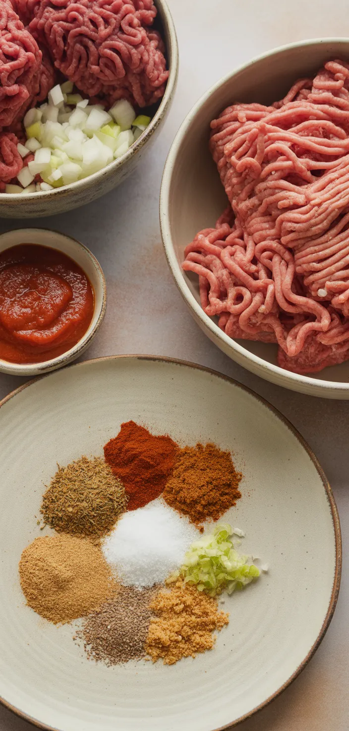 Ingredients photo for How To Make Taco Meat (Beef Or Turkey) Recipe
