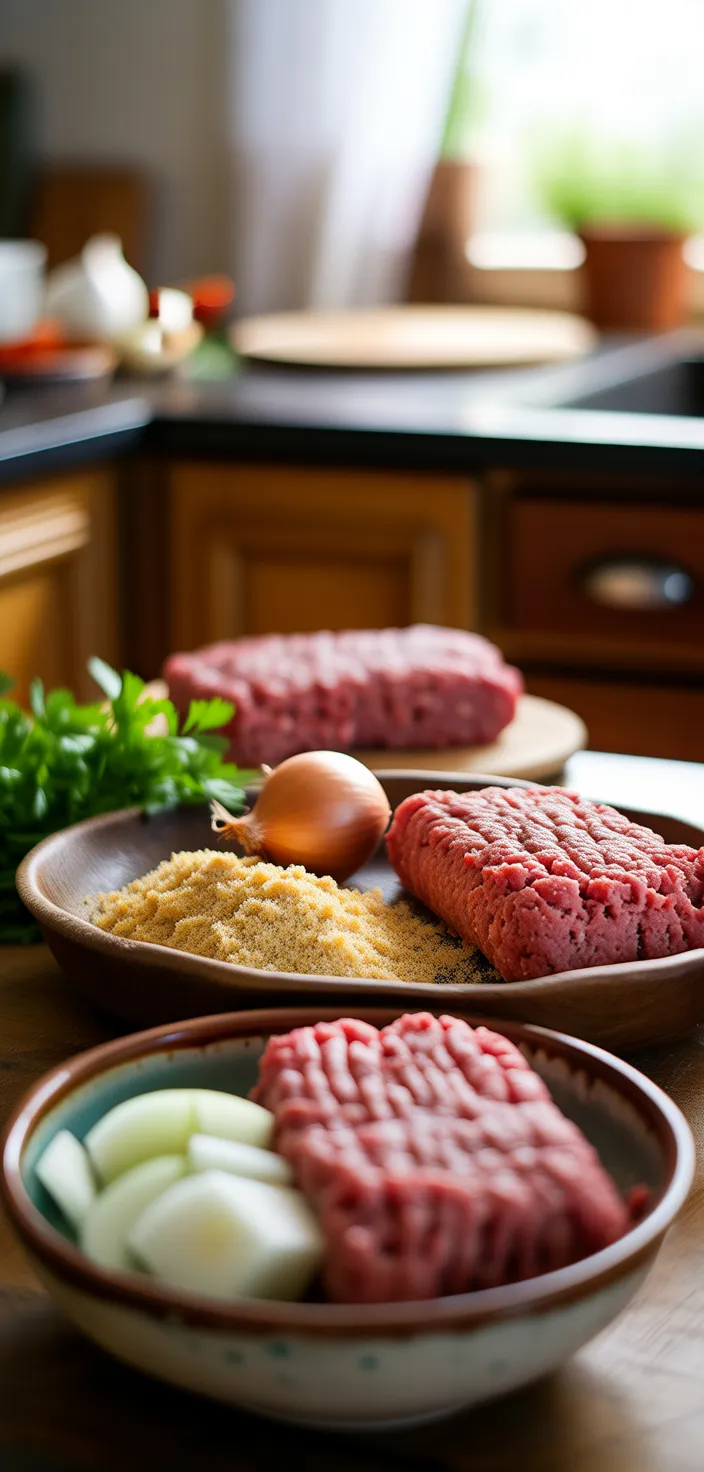 Ingredients photo for Crock Pot Old Fashioned Meatloaf Recipe