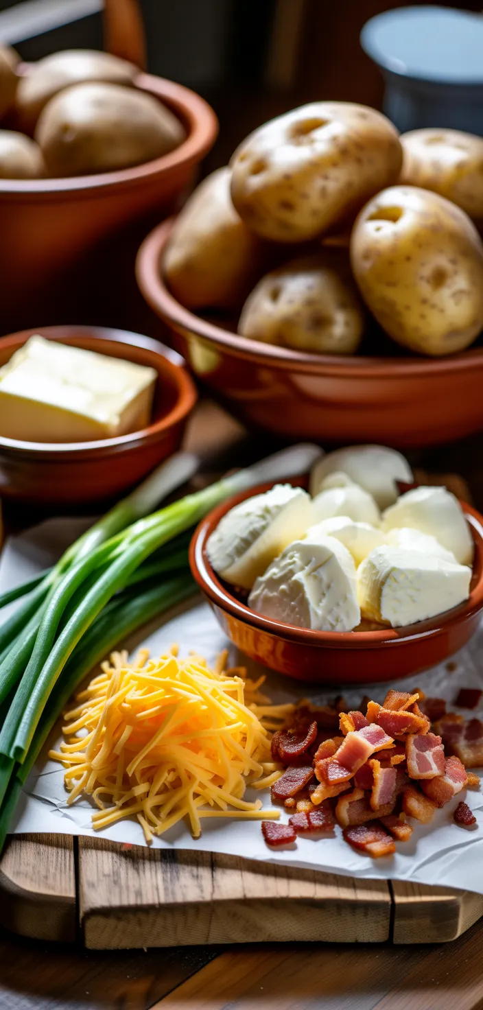 Ingredients photo for Potato Patties Recipe