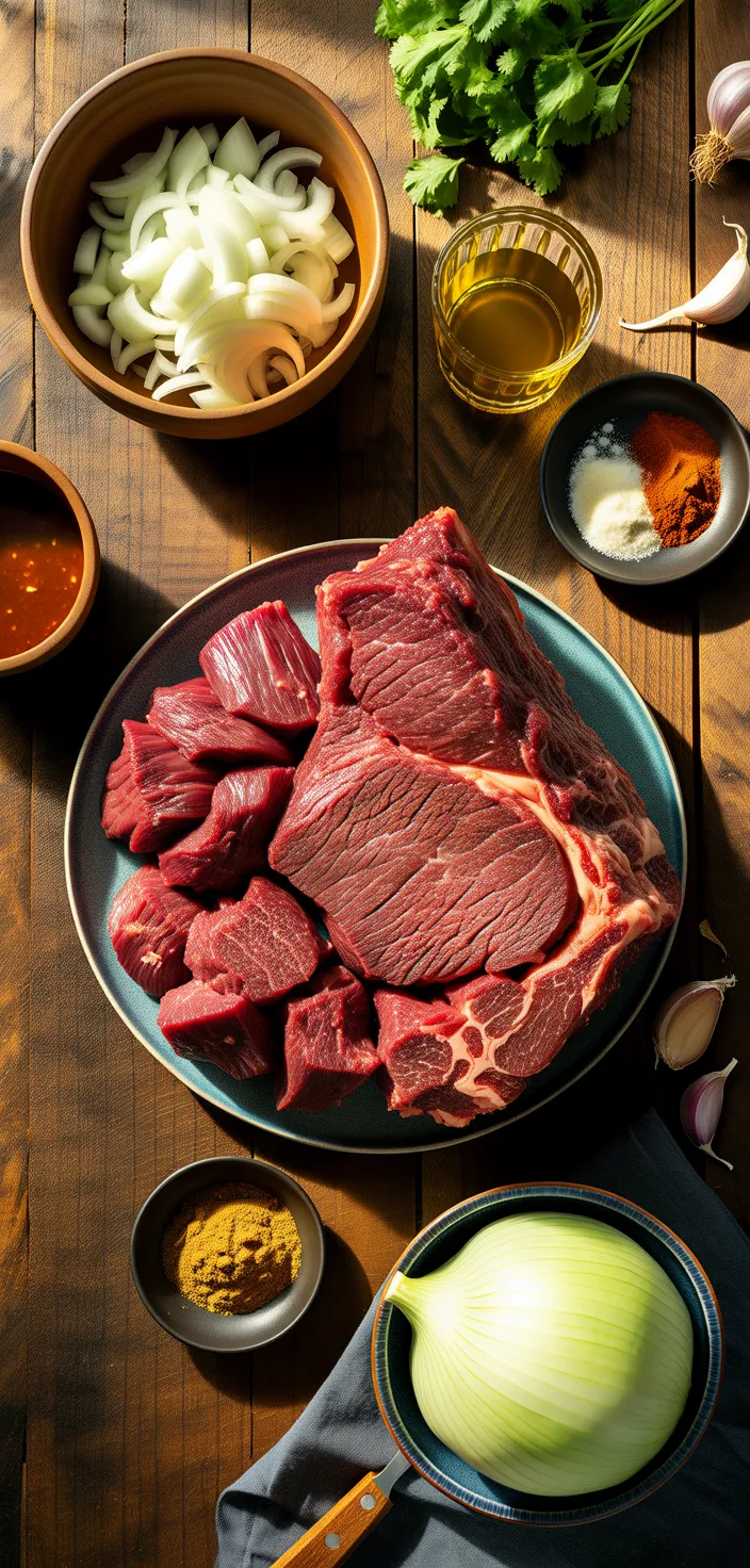 Ingredients photo for Slow Cooker Beef Barbacoa Recipe